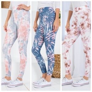🆕JUST IN-Tie dye leggings one of each color